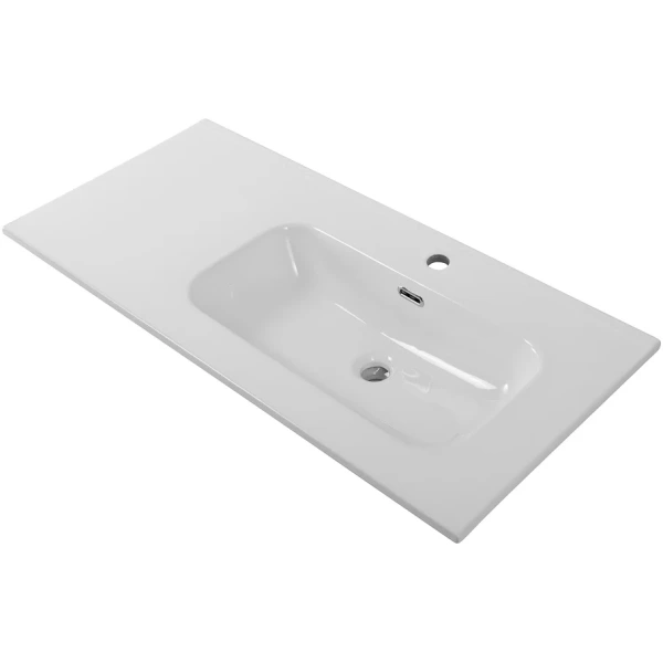 раковина полувстраиваемая 100 belbagno bb1000etl-r белая