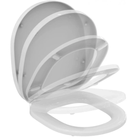 унитаз подвесной ideal standard connect w941102 с сиденьем микролифт, цвет белый