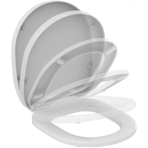 унитаз подвесной ideal standard connect w941102 с сиденьем микролифт, цвет белый