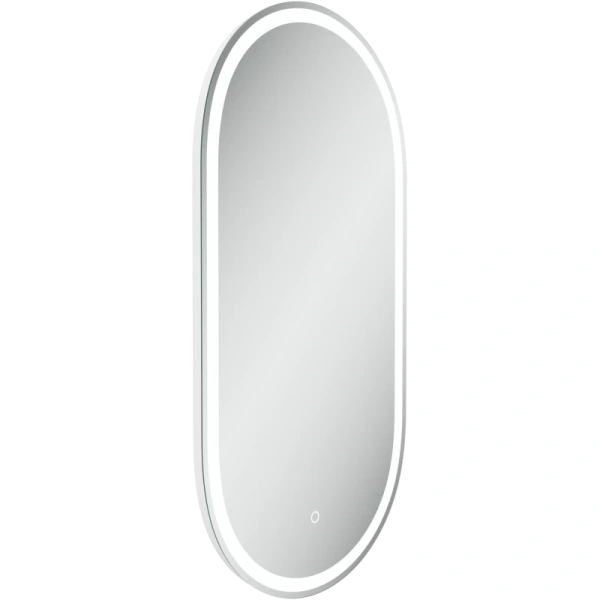зеркало sancos oval 45 ov45f с подсветкой с сенсорным выключателем и диммером