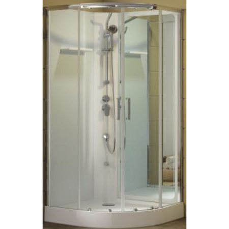 душевой поддон для кабины aquanet passion r 2.0 №4/4 263874 белый
