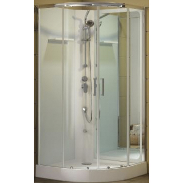 душевой поддон для кабины aquanet passion r 2.0 №4/4 263874 белый