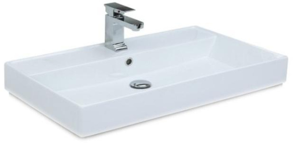раковина 75 см aquanet латина 00242338