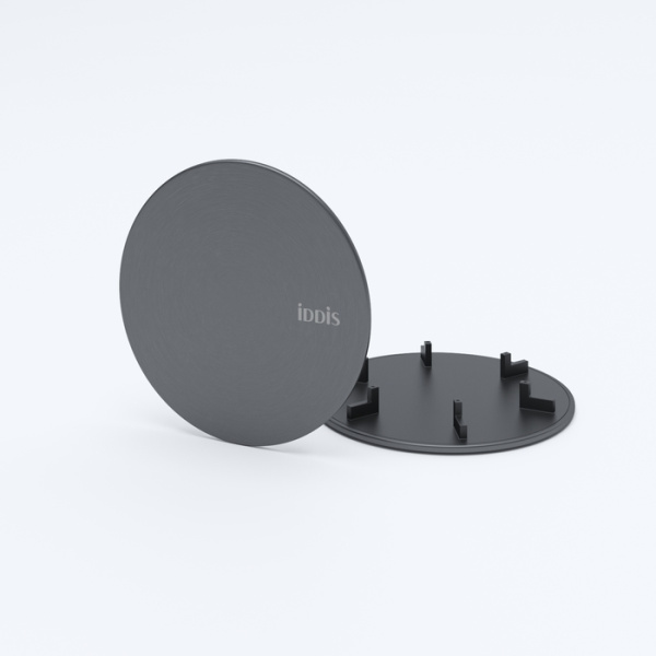 декоративная накладка iddis kitchen line capgm00i59 , нерж. сталь, графит