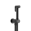 Гигиенический душ Gessi Tradizione 14331#707, настенный, цвет: Black Metal Brushed PVD