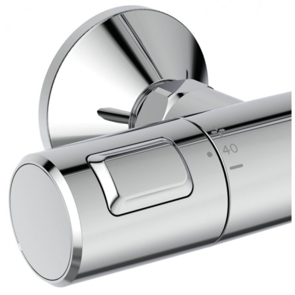 душевая система ideal standard ceratherm t25 a7701aa термостатическая цвет хром глянцевый