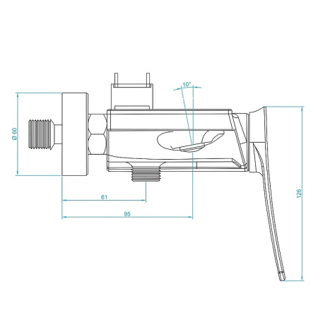 душевая система rgw shower panels sp-33w 51140133-03 белая