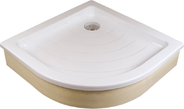 душевой поддон ravak ronda 80×80 ex a204001320 белый под облицовку