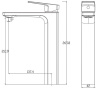смеситель для раковины haiba hb11810 цвет хром