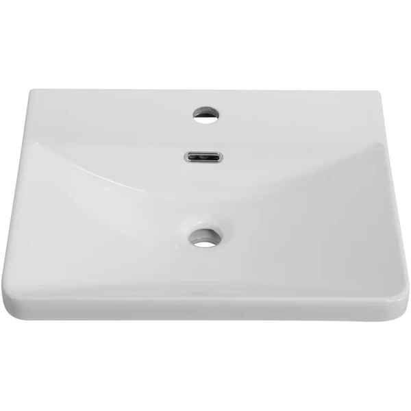 раковина накладная belbagno bb-8076-3-50 белая