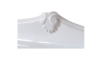 раковина azzurra jubilaeum 91 julp0905500mbi/(jub200/90 bi)*1 белая