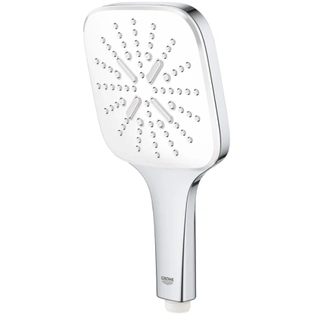 ручной душ 130 мм grohe rainshower smartactive cube 26582ls0