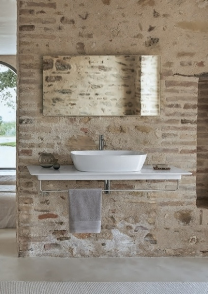 раковина catalano green lux 160apgrlx00 накладная 60x40 см, белая