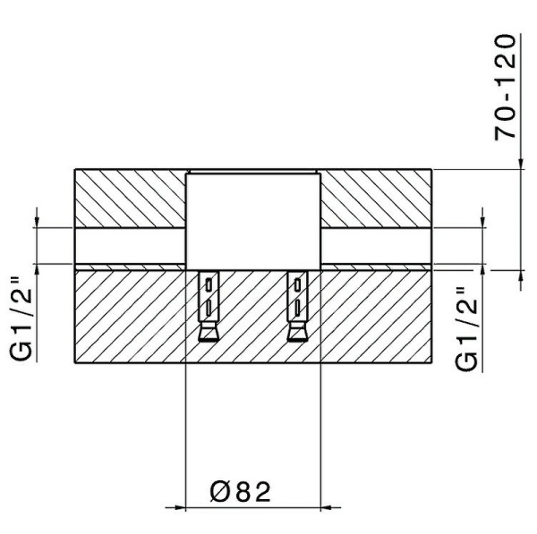 внутренняя часть для смесителя cisal less za00451004 g 1/2