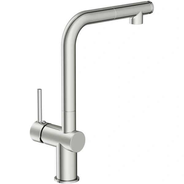 смеситель для кухни cersanit flavis a64843 с выдвижным изливом, хром смеситель для кухни cersanit flavis a64843 с выдвижным изливом, хром