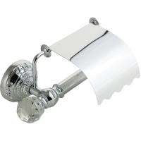 Держатель туалетной бумаги Migliore Cristalia 16794 с крышкой, цвет хром с кристаллами Swarovski Держатель туалетной бумаги Migliore Cristalia 16794 с крышкой, цвет хром с кристаллами Swarovski