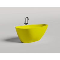 Ванна из литьевого мрамора Salini S-Sense Paola 1015104GF 172x82,5 см, отдельностоящая, покраска по RAL глянец полностью