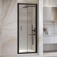 Душевая дверь в нишу RGW Passage PA-21-B 70 см, профиль черный, стекло прозрачное