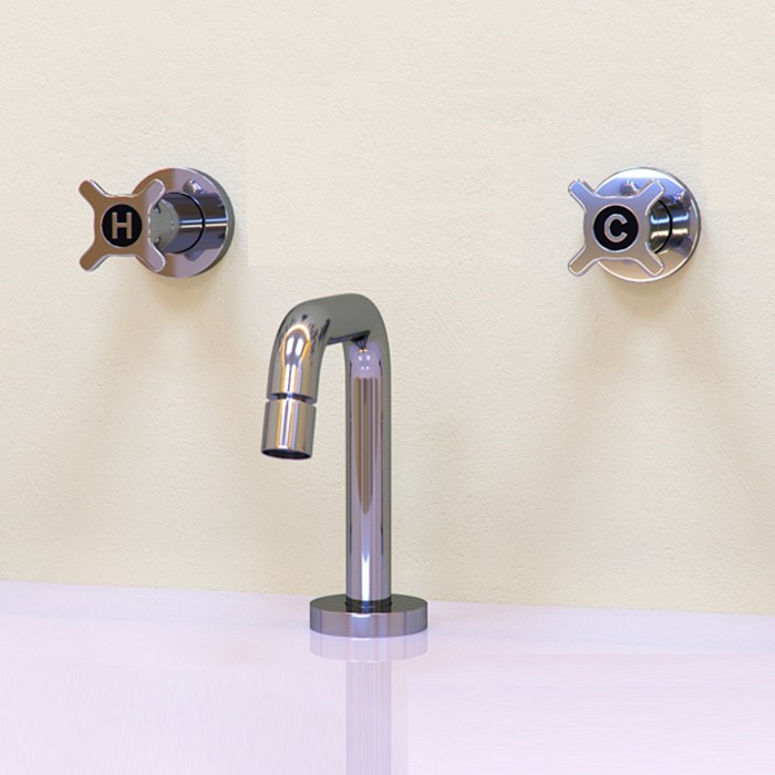 Смеситель Antonio Lupi Timbro TB432 Cromo Lucido для биде