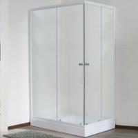 Душевой уголок Royal Bath HPD 120×90 RB 9120 HPD-C без поддона профиль белый стекло матовое