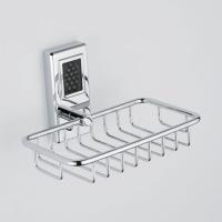 THG THG Métropolis cristal noir Мыльница-корзина металлическая 160х95мм., подвесная, цвет: хром