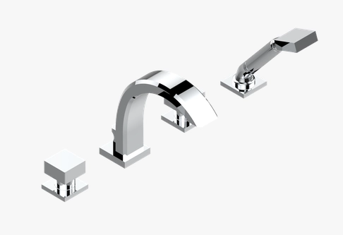 смеситель для ванны thg cubica 
 g79.a02.112bg хром