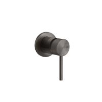 Смеситель Gessi 316 54319#707 встраиваемый,на 1/2", на 1 источник, внешняя часть, цвет brushed black metal pvd