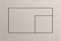 Кнопка смыва Tece TECEvelvet 9240733 для инсталляции, серо-бежевый