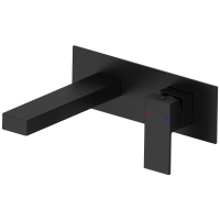 Смеситель для раковины Wonzon & Woghand Cube WW-88869016-MB встраиваемый, черный матовый