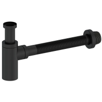 Сифон для раковины Wonzon & Woghand WW-88SS101-MB 1 1/4"-32, черный матовый