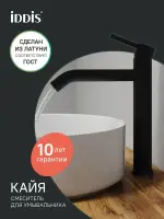 Смеситель для раковины IDDIS KAYBL01i01 черный матовый