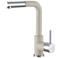 Смеситель для кухни Paulmark Kassel Ka214311-328 Бежевый Хром