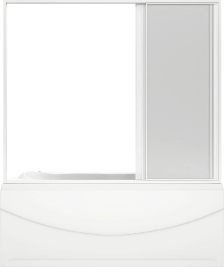 акриловая ванна bas атланта 170x70 flat (вг00013), гидромассажная
