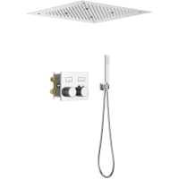 Душевой комплект Timo Petruma SX-5209/00SM 500 мм, с термостатом, хром