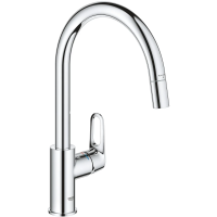 Смеситель для кухни Grohe Start Flow 30569000 с выдвижным изливом, хром