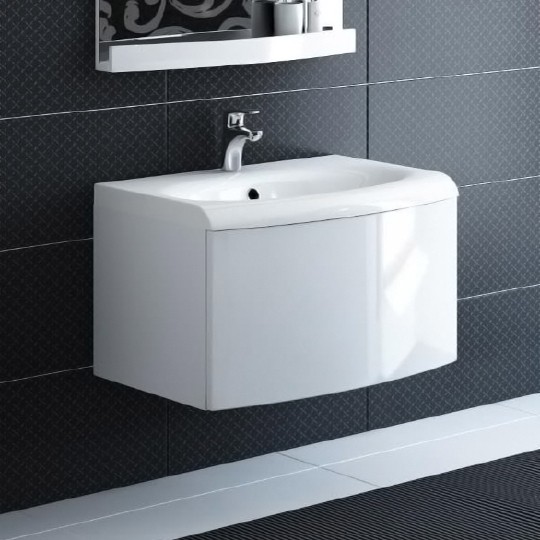 Тумба под умывальник Ravak SDS Evolution 700 белая с ящиком X000000365