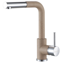 Смеситель Paulmark Kassel Ka214311-302 для кухни, Песочный Хром