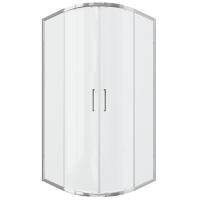 Душевой уголок Bravat Drop 100×100 BS100.1200A профиль хром, стекло прозрачное