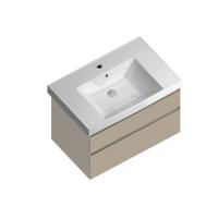 Тумба под раковину Kerama Marazzi Cubo 80 подвесная, лимо матовый