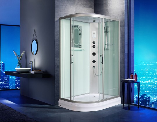 душевая кабина weltwasser ww500 werra 1204 120x90 10000003331 r профиль хром стекло прозрачное
