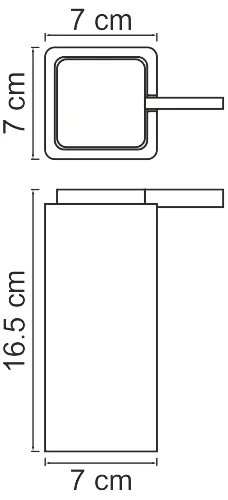 Дозатор для мыла WasserKRAFT Oder K-9699 белый матовый