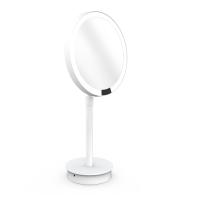 Косметическое зеркало Decor Walther Just Look Plus SR 5X LED 0125450 настольное, с подсветкой, белый матовый