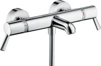 Смеситель Hansgrohe Ecostat Comfort Care 13115000 для ванны с душем, термостат, хром