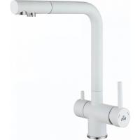 Смеситель для кухни Paulmark Skalen Sk213020-431 цвет белый матовый