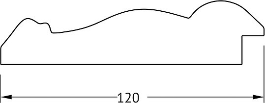 зеркало evoform exclusive by 3611 82x172 см состаренная бронза с орнаментом