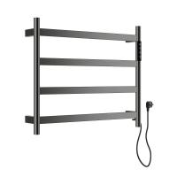 Полотенцесушитель электрический WONZON & WOGHAND ESSEN, темный графит (WW-A404-GM)