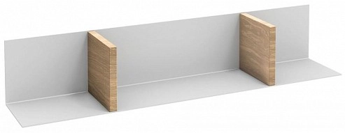 разделители jacob delafon eb1535-p11 для полки из цельного дерева (ясень, 2шт.)