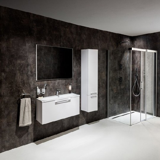 тумба под умывальник ravak sd 800 ring белый x000000767