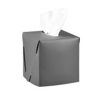 Салфетница Colombo Design Adj Kleenex BADJ015-0301 настольная, 12x12хh12 см, серый|черный
