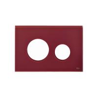 Лицевая панель TECE TECEloop modular 9240679 стекло рубиновый Alape
